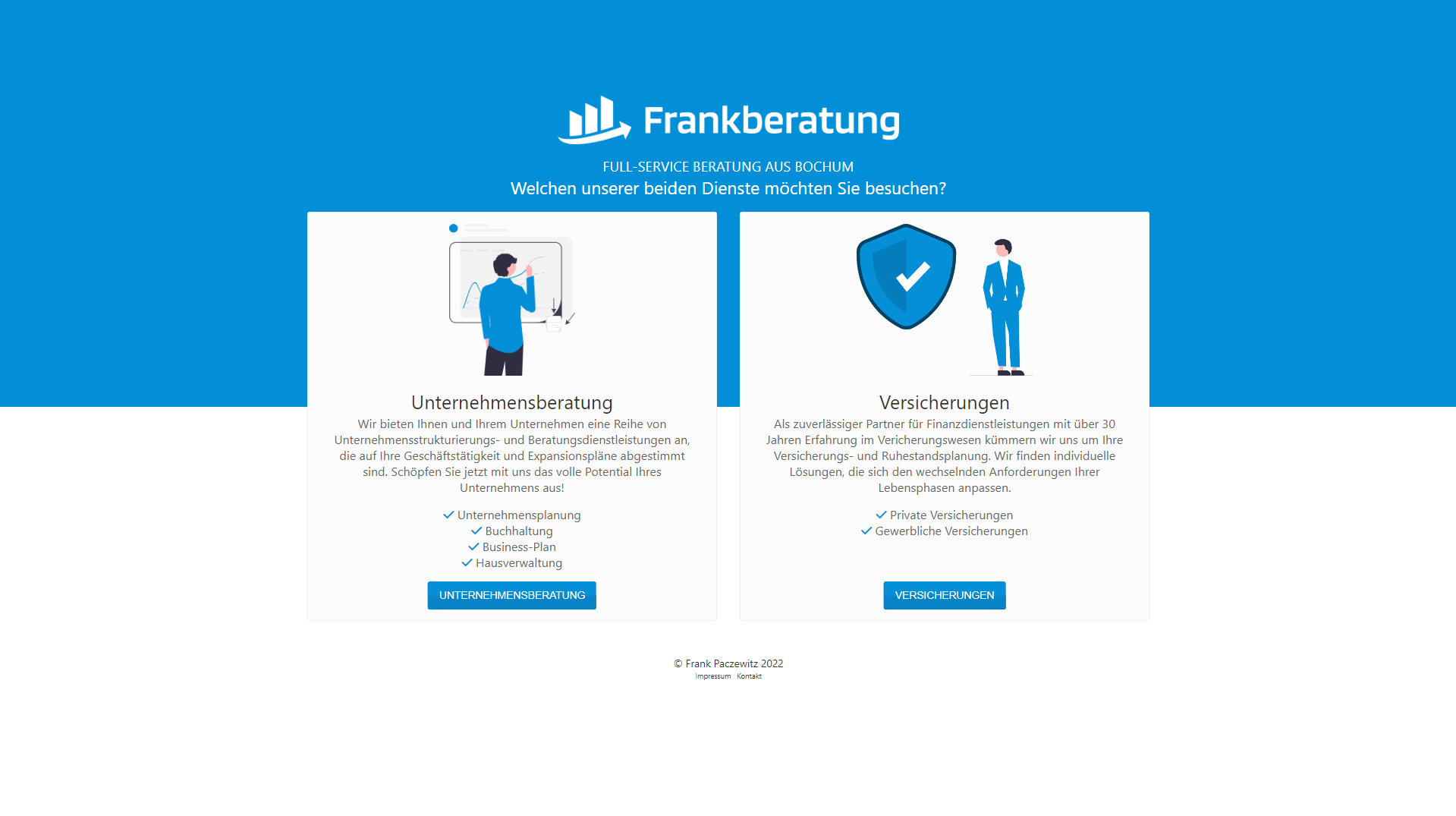 Frankberatung Desktop Version